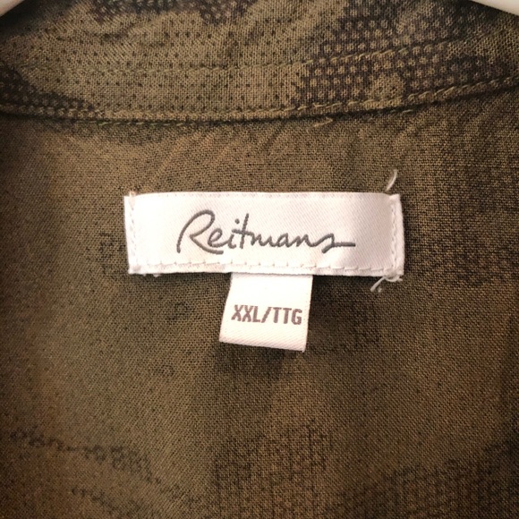 Camo /Cargo light weight vest. 2X Reitmans - Picture 2 of 5